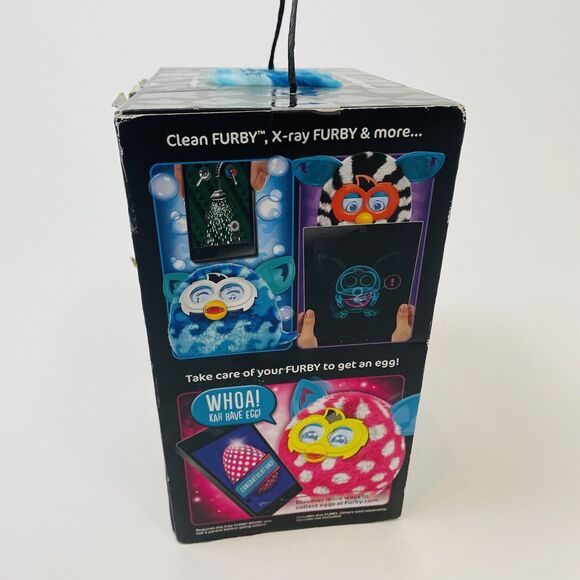 Furby Boom! Blue Waves Aqua 2013 Hasbro Rare With Box - Tested Hasbro - Picture 7 of 11